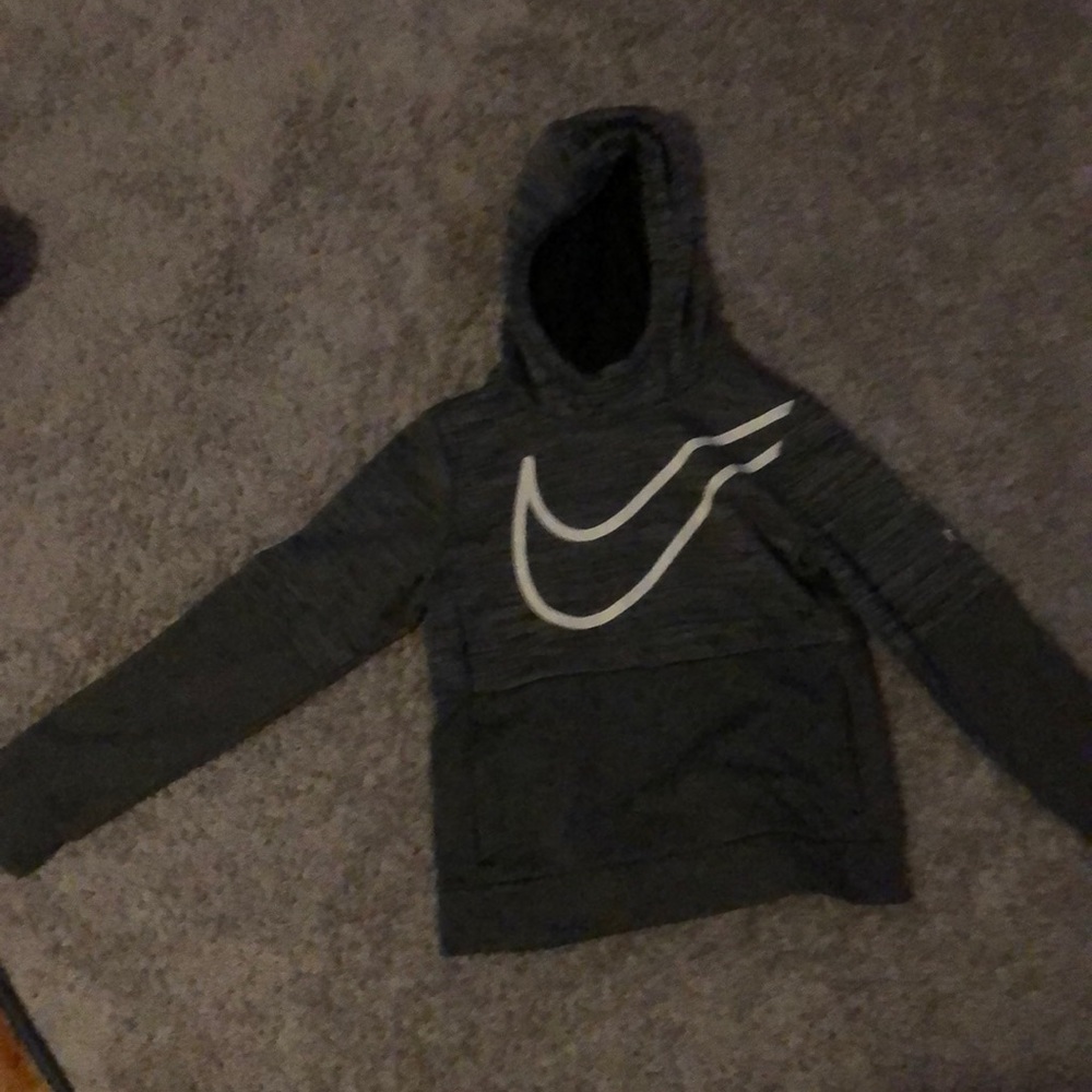 A Nike hoodie